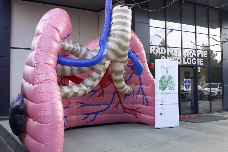 Campanie de informare privind cancerul pulmonar, demarata la Pitesti