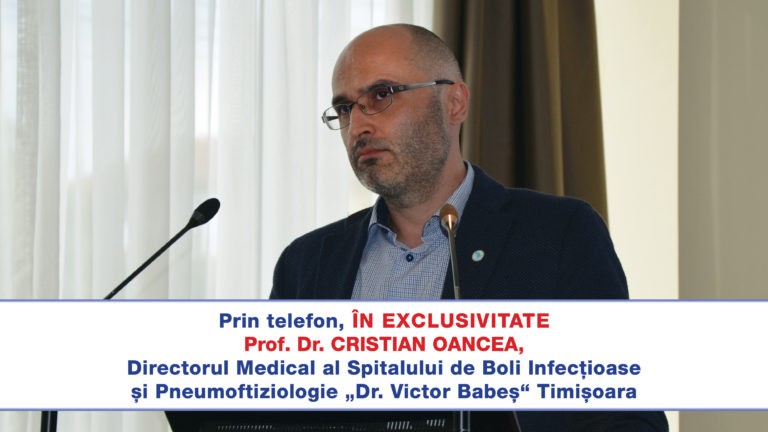 EXCLUSIV Prof. dr. Cristian Oancea: Pacienta cu noul coronavirus urmează să ajungă la spital