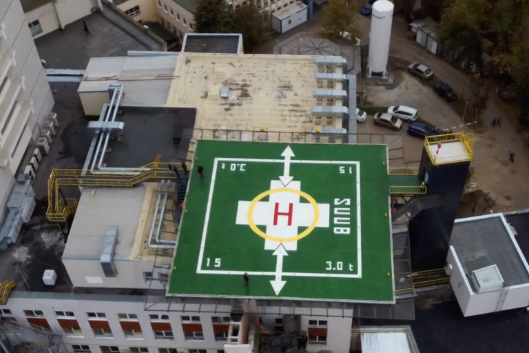 Cel mai modern heliport medical in terasa din Romania, inaugurat la Spitalul Universitar de Urgenta Bucuresti
