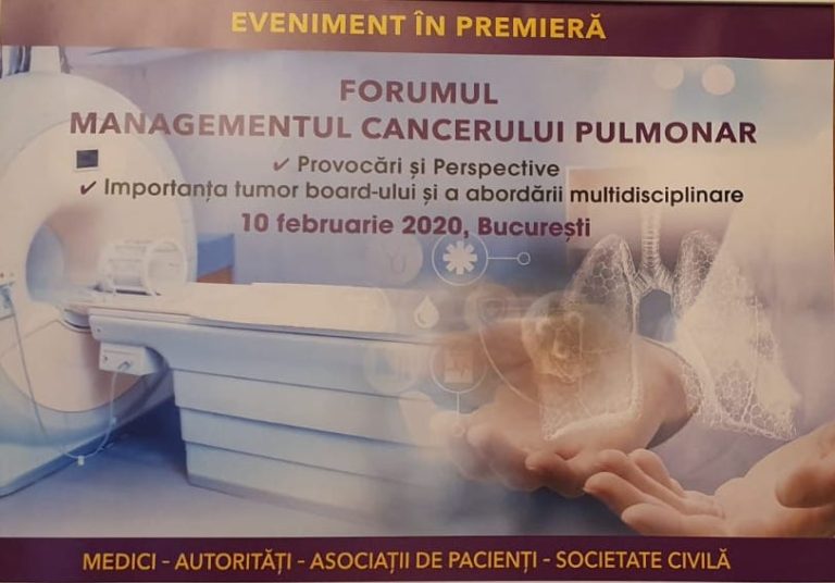 LIVE Forumul Managementul Cancerului Pulmonar
