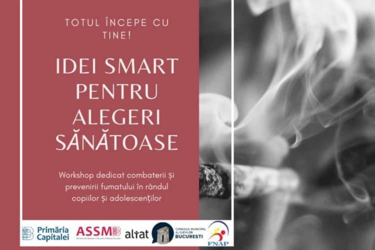 Workshop-uri pentru prevenirea consumului de alcool, tutun, drogurisi dependenta digitala in randul tinerilor
