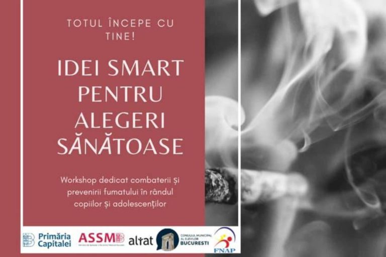 Workshop-uri pentru prevenirea consumului de alcool, tutun, drogurisi dependenta digitala in randul tinerilor