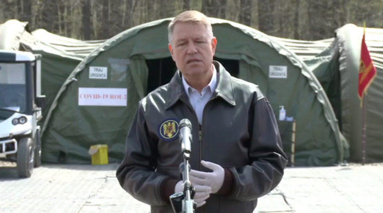 Klaus Iohannis: După ce trece criza vom face o evaluare la sânge a întregului sistem spitalicesc