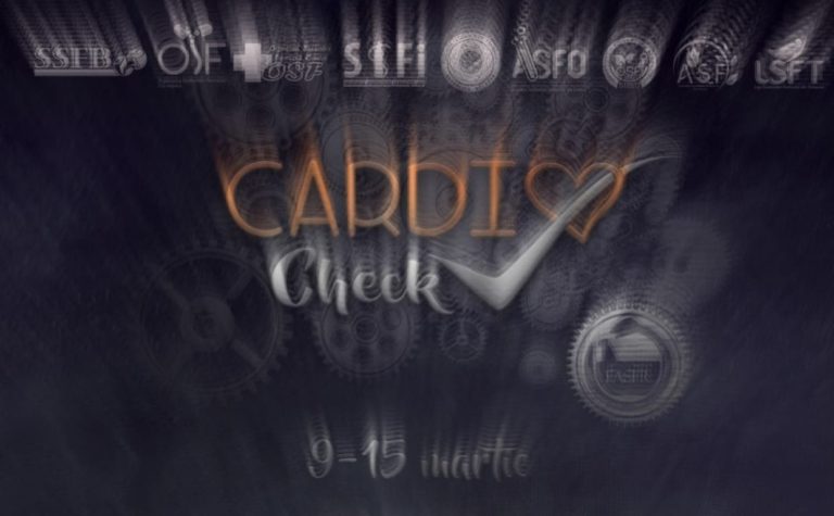 FASFR: Campania ”CardioCheck” – între 9 şi 15 martie