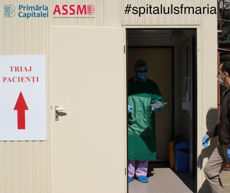 ASSMB: Spitalele PMB pregătite cu zone speciale de triaj pentru depistarea COVID-19