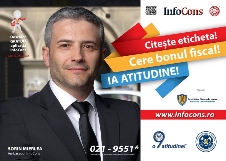 Sorin Mierlea: Prin aplicația InfoCons puteți afla dacă masca de protecție este conformă sau nu