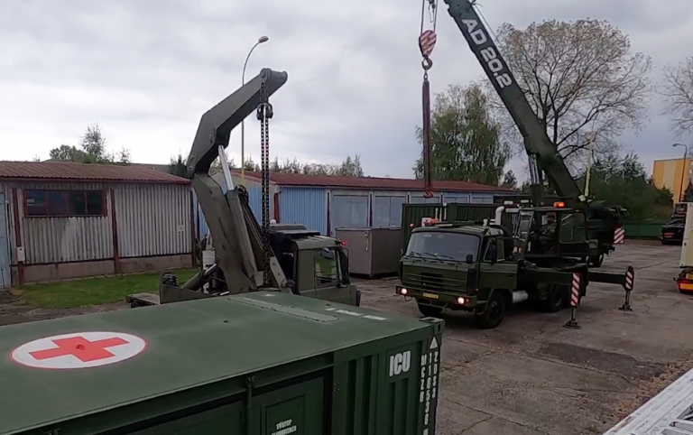 În capitala Cehiei va fi construit de către armată un spital de campanie