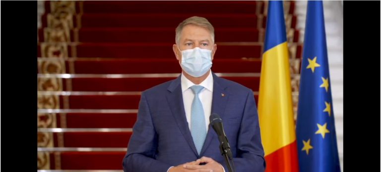 VIDEO Klaus Iohannis: Vaccinul e singura soluţie viabilă de a pune capăt pandemiei