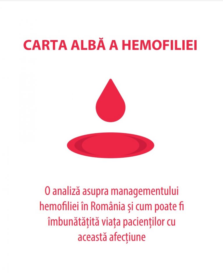 A fost lansată Carta Albă a Hemofiliei astăzi
