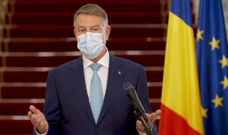 Klaus Iohannis: Suntem departe de a putea spune că s-a terminat pandemia