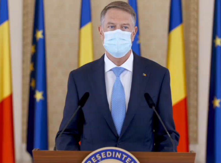 Iohannis: Încă traversăm o perioadă dificilă din punct de vedere epidemiologic