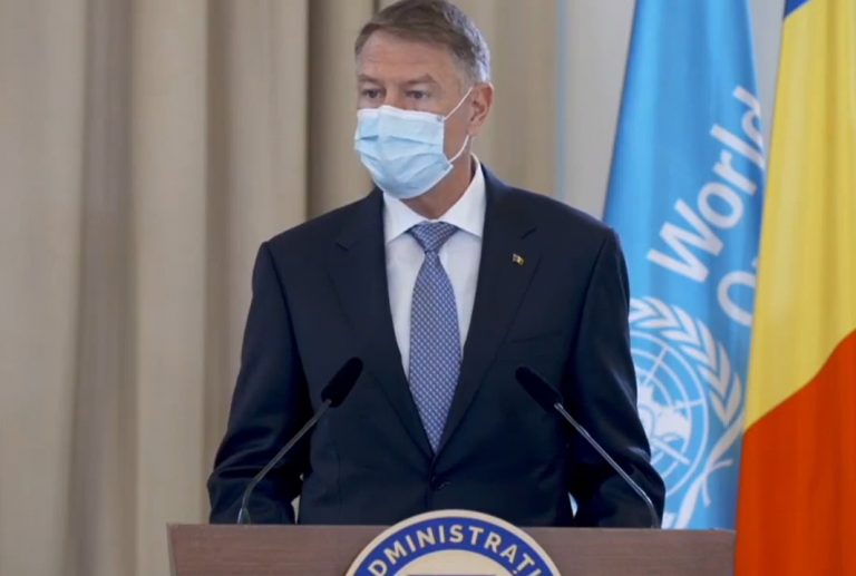 Iohannis: Este nevoie de o schimbare de abordare la nivel național a strategiilor de combatere a pandemiior
