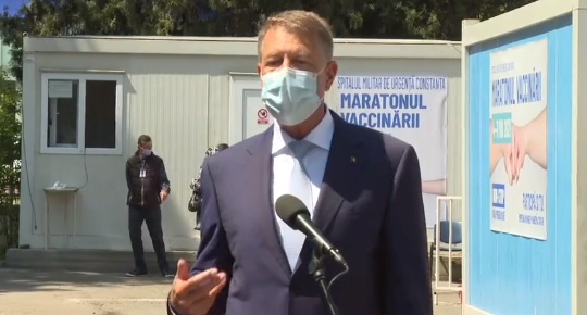 Iohannis: Până când vom avea un număr mare de români vaccinați trebuie să respectăm restricțiile