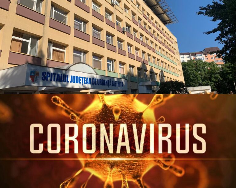 Spitalul Județean de Urgență Bistrița reintră în carantină, pe fondul creșterii cazurilor de COVID-19