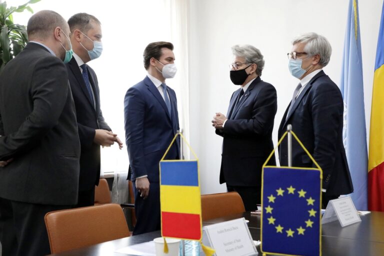 Ministrul Cseke Attila s-a întâlnit joi cu Thierry Breton, comisarul european pentru Piață Internă
