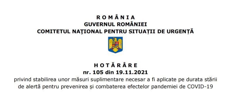 CNSU a adoptat Hotărârea nr. 105 ( textul integral)