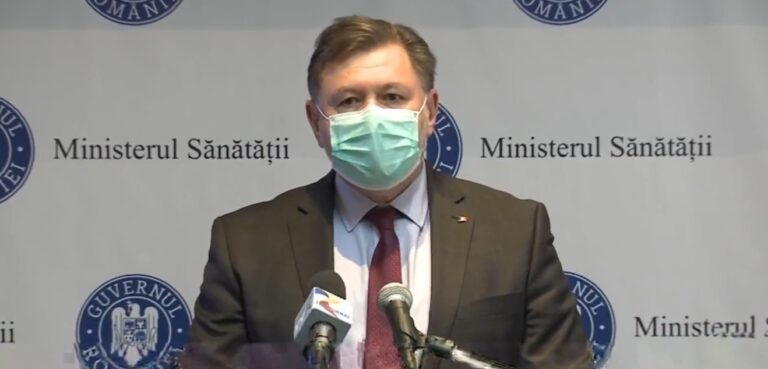 Ministrul Sănătăţii: Ne aşteptam ca astăzi să fie acest număr de cazuri de infectare