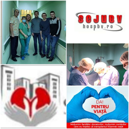 ANT: Prelevare de organe la SCJU Brașov, de la un pacient decedat în urma unui traumatism cranian sever