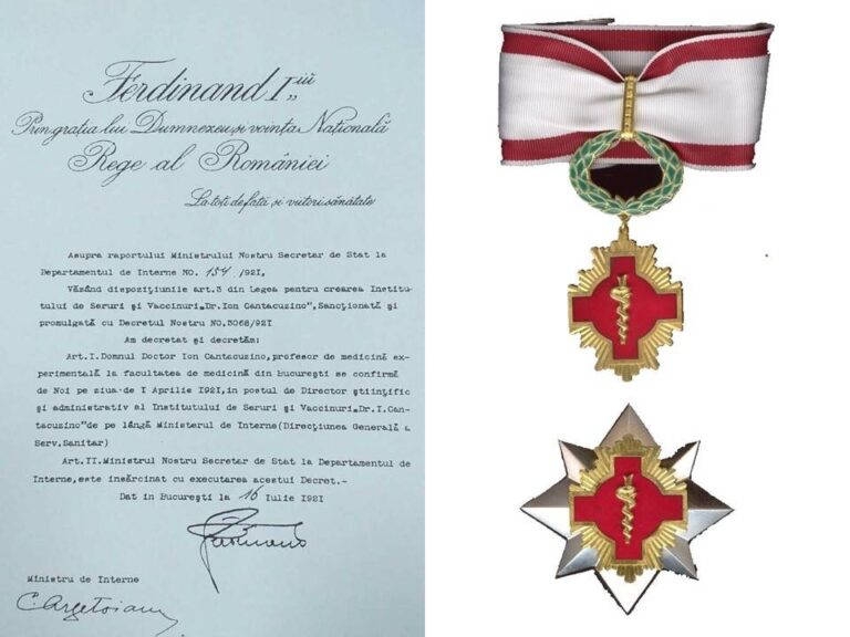 Institutul ”Cantacuzino” împlinește vineri 101 ani de la înființare