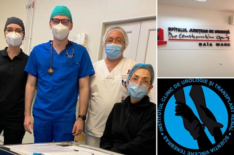 Prelevare de organe și țesuturi la Spitalul Judetean de Urgenta „Dr Constantin Opris” Baia Mare