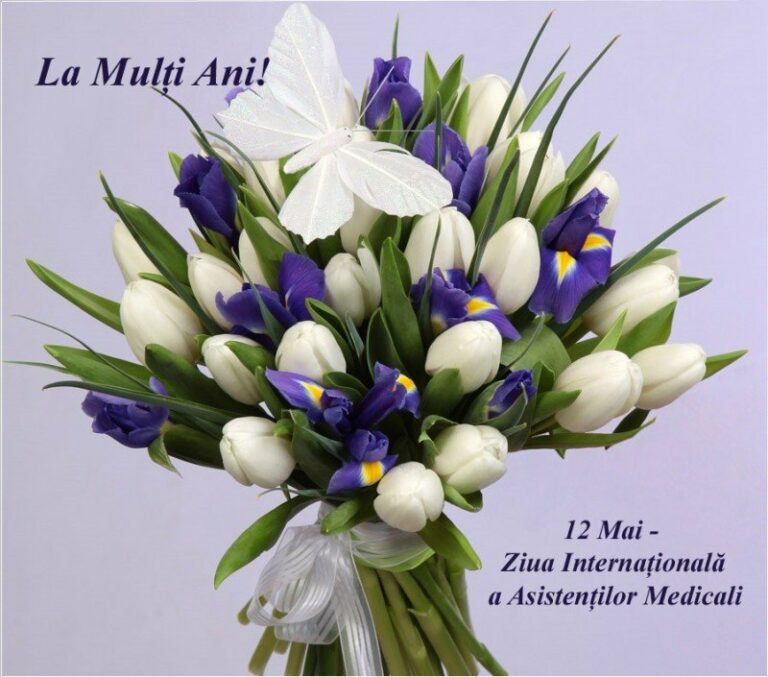 Ceas aniversar pentru o nobilă profesie: Urări de „La mulți ani!” pentru asistenții medicali