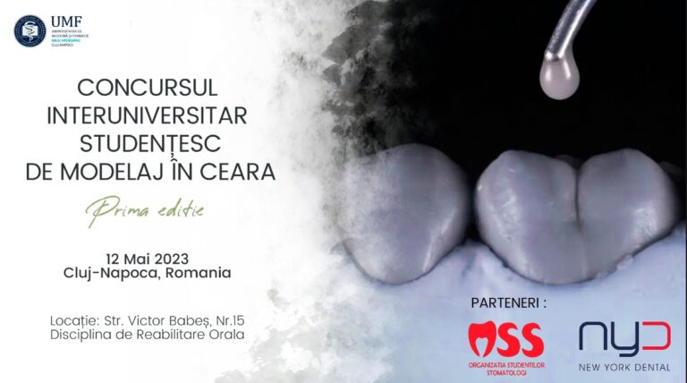 UMF Cluj-Napoca: Concurs interuniversitar studențesc de modelaj în ceară