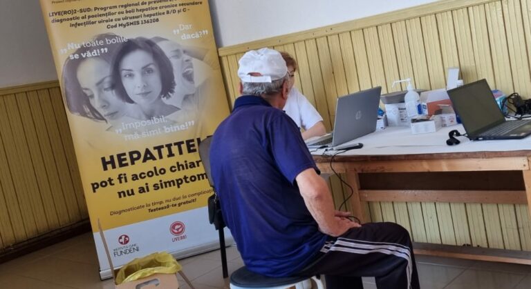 ARAS: 179.402 cetățeni români, din 12 județe, testați împotriva hepatitelor B, C și D prin proiectul LIVE(RO)2-SUD