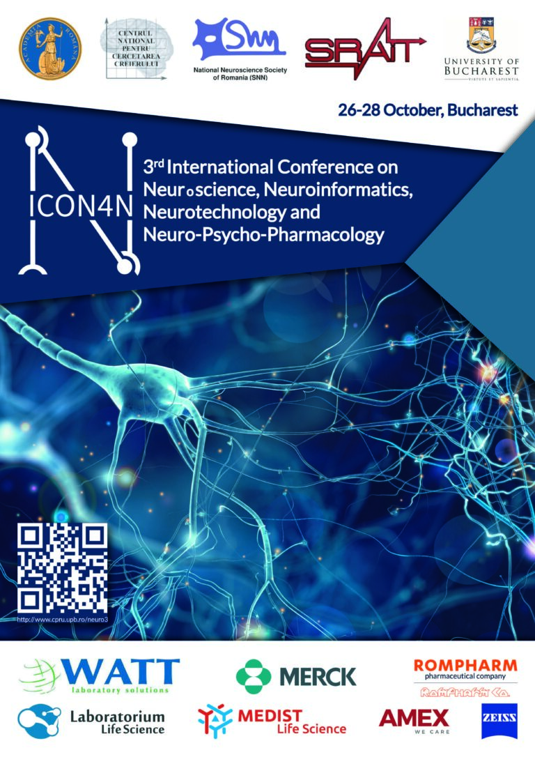 Academia Română: Prima zi a celei de-a III -a Conferințe Internaționale de Neuroștiință, Neuroinformatică, Neurotehnologie și Neuro-Psiho-Farmacologie