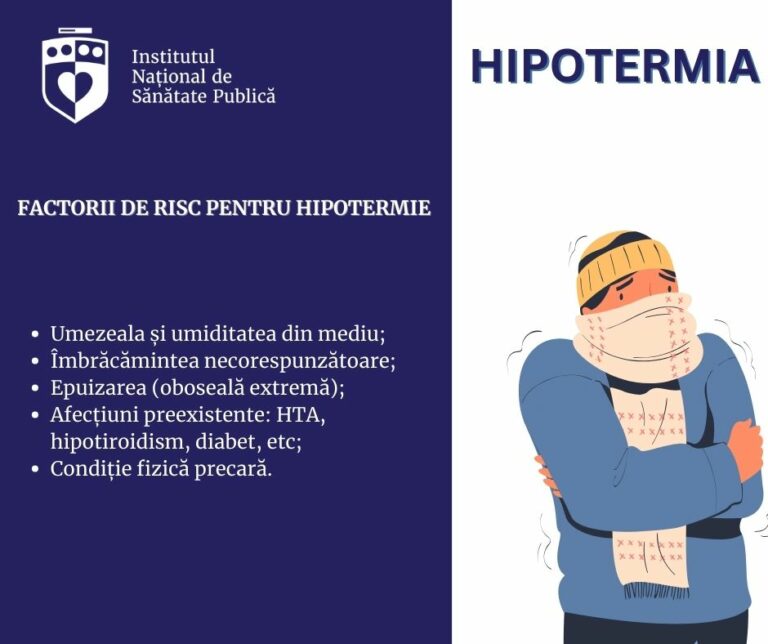 INSP: Recomandări pe durata temperaturilor scăzute din această perioadă