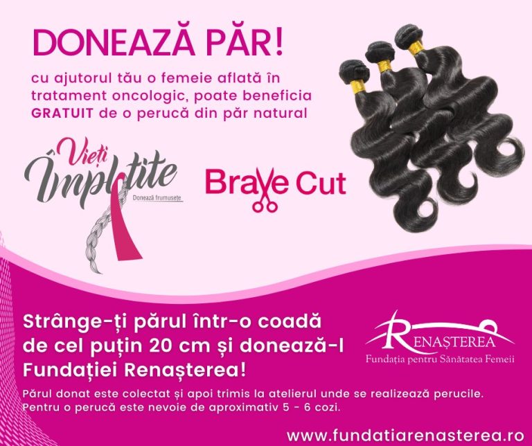 Vrei să îți schimbi coafura? Poți dona șuvițele în beneficiul femeilor care are își pierd părul în urma tratamentelor cu citostatice