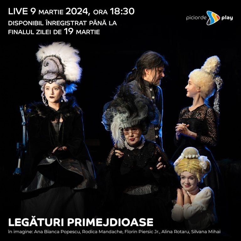 Cele mai bune spectacole de teatru online, live, pentru românii cu dizabilități