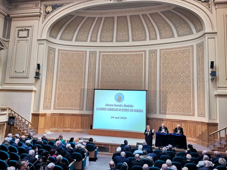 Noul Prezidiu al Academiei Oamenilor de Știință din România pentru mandatul 2024-2028: Prof. univ. dr. Viorel Jinga, ales vicepreședinte