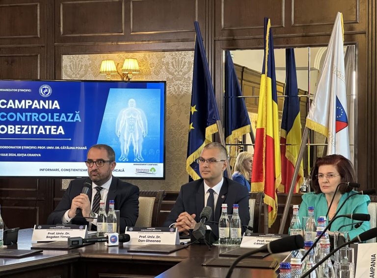A patra ediție a proiectului „Controlează Obezitatea”, găzduită de Universitatea de Medicină şi Farmacie din Craiova