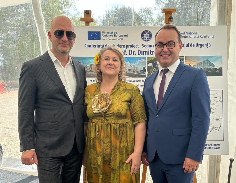 Noul Spital de Urgență al M.A.I. „Prof. Dr. Dimitrie Gerota” va fi gata pană la jumătatea anului 2026