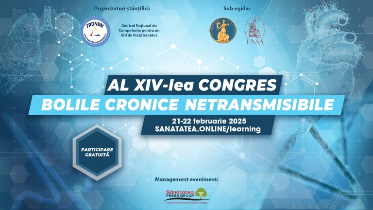 Teme de actualitate la cea de-a XIV-a ediție a Congresului Bolile Cronice Netransmisibile