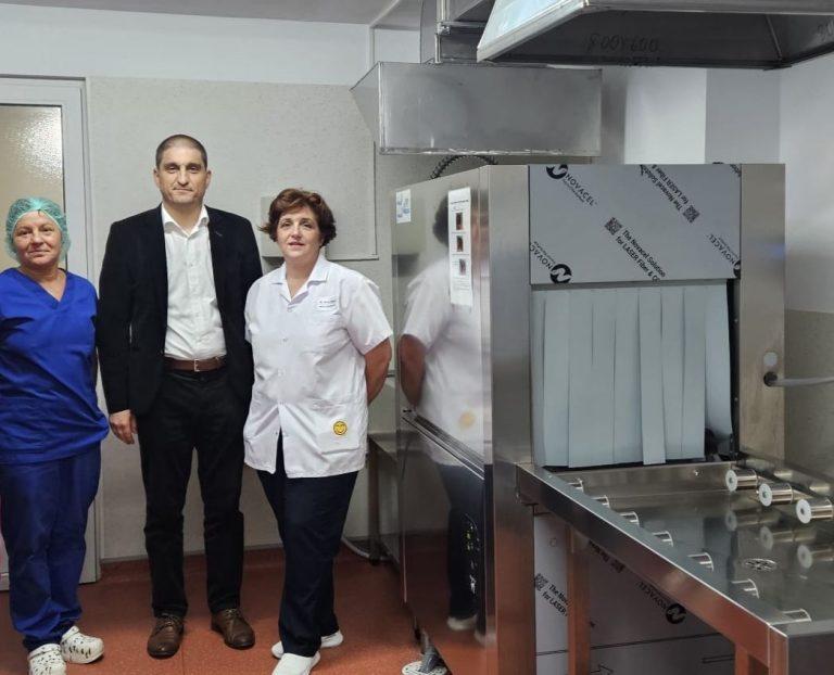 Sistem modern de servire a mesei pentru pacienții Spitalului de Pneumoftiziologie Sibiu