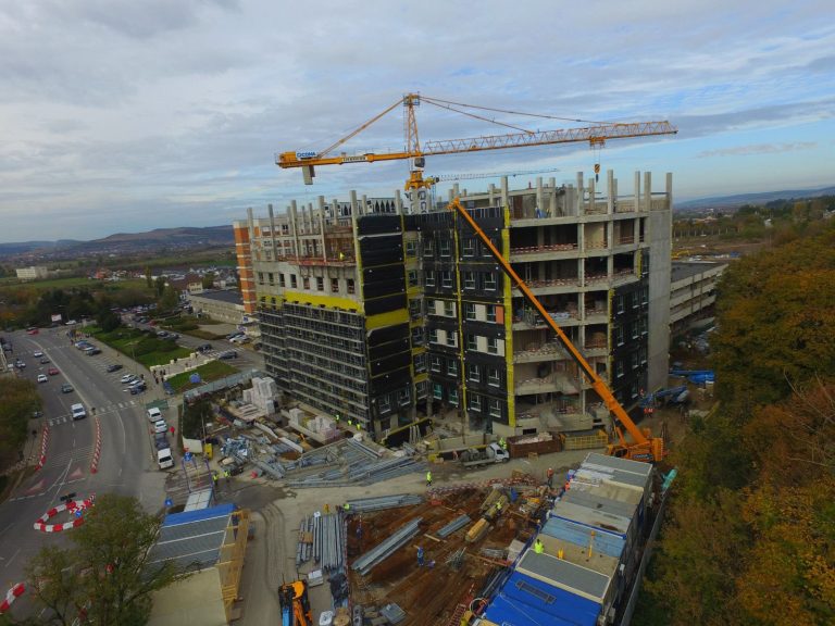 Construcția noului Centru Chirurgical Cardiovascular de la Târgu Mureș a trecut de pragul de 50% din execuție
