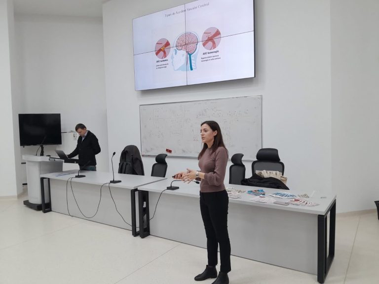 Recunoașterea și prevenția AVC, promovate în rândul a peste 1000 de tineri de IMSP