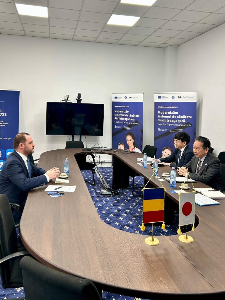 România și Japonia își consolidează colaborarea în domeniul sănătății, în urma unui nou parteneriat, anunță Ministrul Sănătății