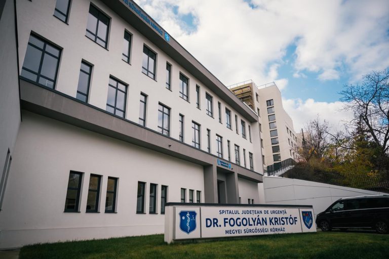 Construcția noului spital de pneumoftiziologie din Sfântu Gheorghe este finalizată