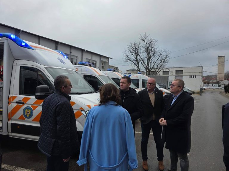 Sprijin prin PNRR pentru Serviciul Județean de Ambulanță Dâmbovița: șapte ambulanțe noi livrate și alte patru în curs de sosire