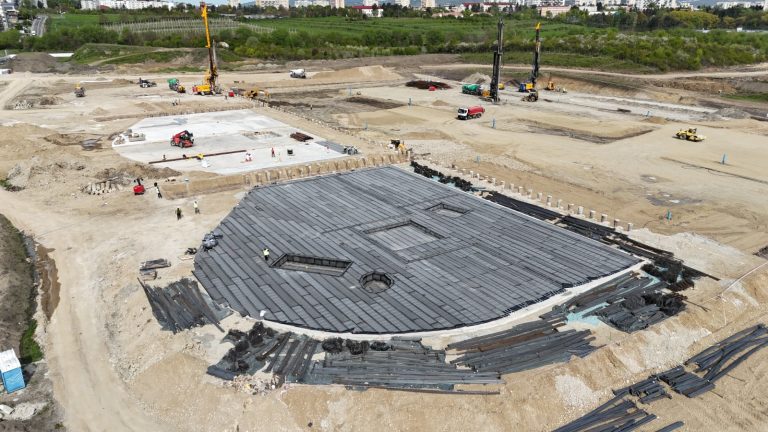 Cluj-Napoca: Spital pediatric cu 506 paturi prinde contur, lucrările avansează rapid