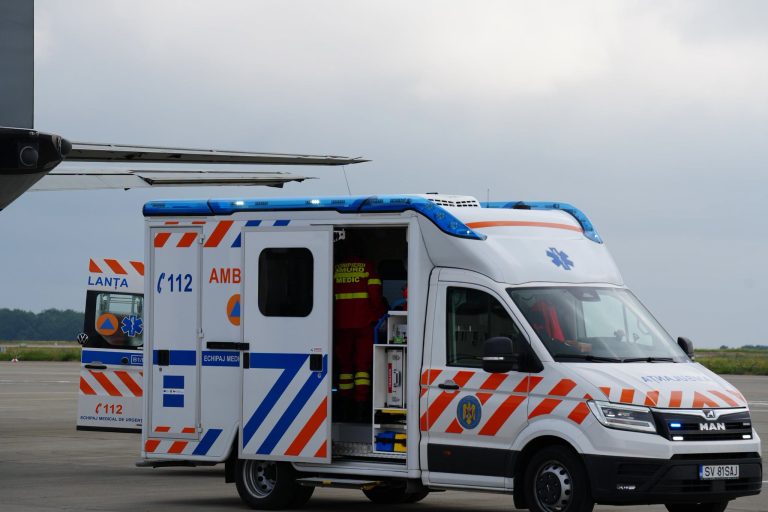 Misiune aeromedicală pentru transferul în Liege al unui pacient de 59 de ani cu arsuri grave pe 52% din corp