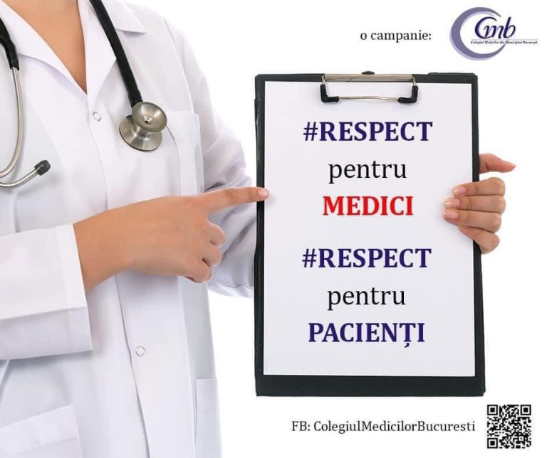 Colegiul Medicilor din București, mesaj după decesul medicului rezident: O pierdere imensă pentru comunitatea medicală