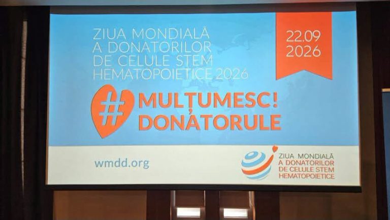 Centrul de Transfuzie Sanguină a Municipiului București: Astăzi sărbătorim, la nivel internațional, Ziua Mondială a Donatorului de Celule Stem Hematopoietice