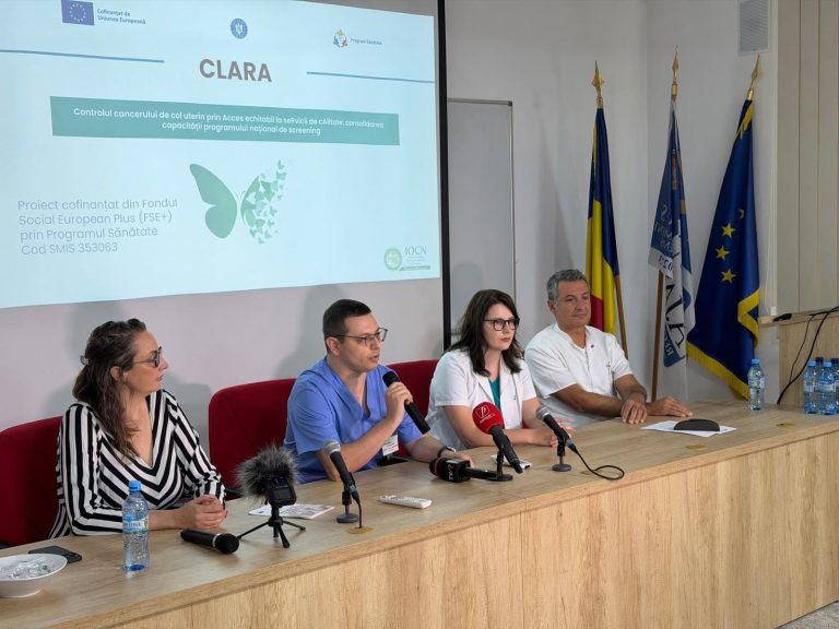 Institutul Oncologic Cluj-Napoca lansează proiectul CLARA în șase județe din Nord-Vest