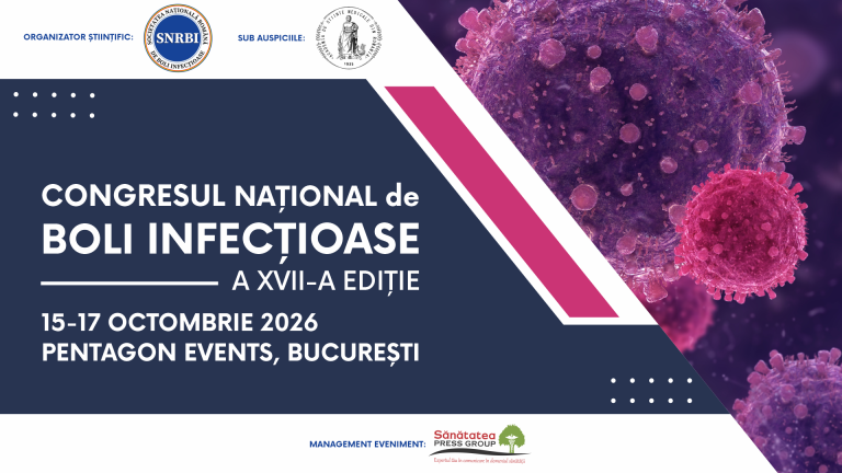 Comunitatea medicilor infecționiști din România se reunește, la București, la Congresul Național de Boli Infecțioase