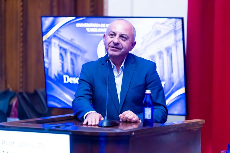 Prof. univ. dr. Cătălin Cîrstoiu, mesaj pentru studenții UMF „Carol Davila”: Astăzi începeți o cale către dăruire, către responsabilitate